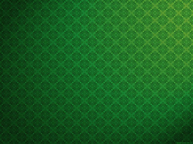 Romantic Green Pattern Design Backgrounds