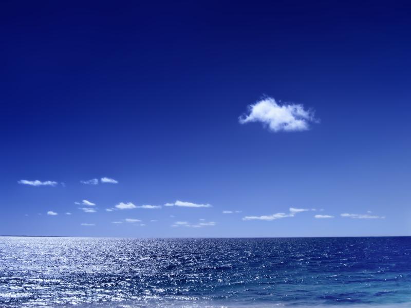 Sea With Clouds Quality Backgrounds