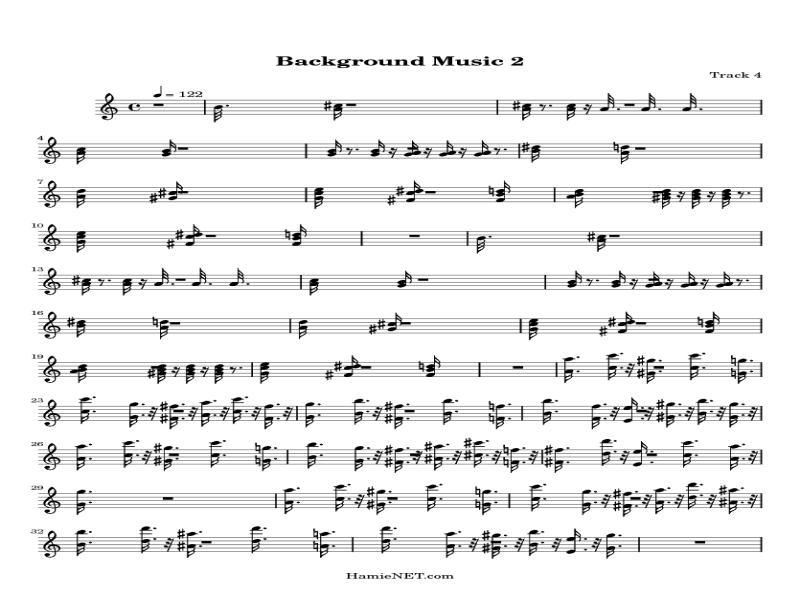 Sheet Music Background Music 2 Sheet Music    Presentation Backgrounds