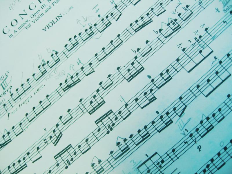 Sheet Music Tumblr Sheet Music 1 By Kerbi Stock Presentation Backgrounds