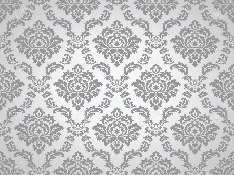 Silver Damask HD Download Backgrounds
