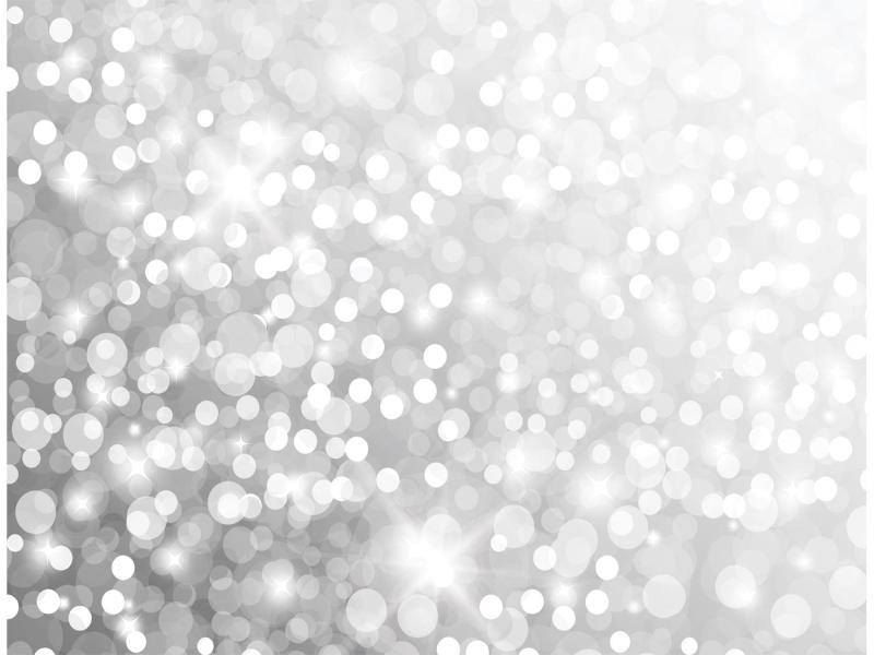 Silver Glitter Vector Presentation Backgrounds