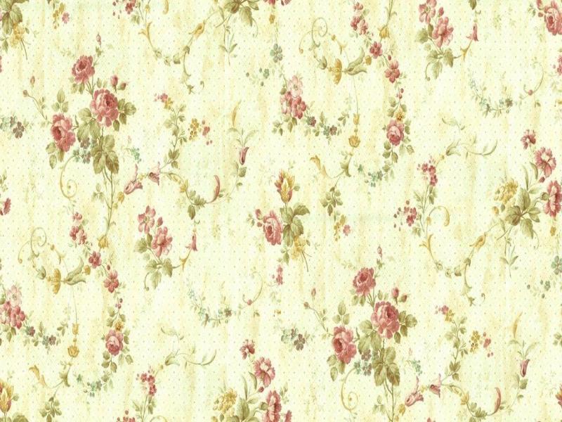 Simple Vintage Flower Clip Art Backgrounds