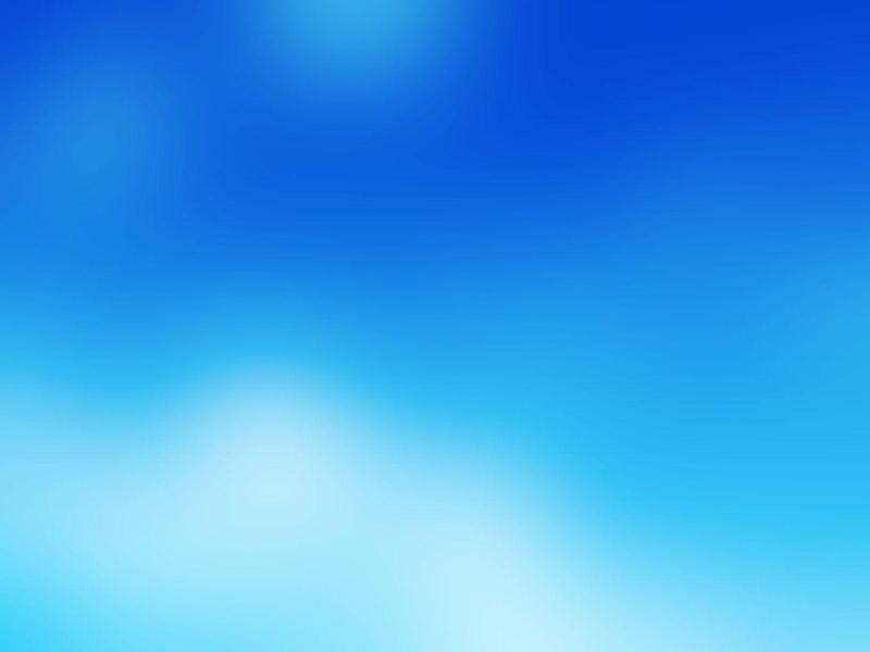 Sky Blue Pure Backgrounds for Powerpoint Templates - PPT Backgrounds