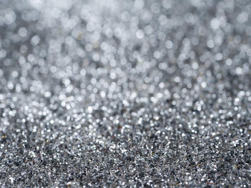 Sparkling Silver Glitter Celebratory Backgrounds