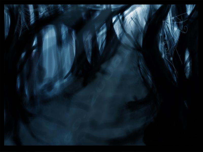 Spooky Forest Template Backgrounds