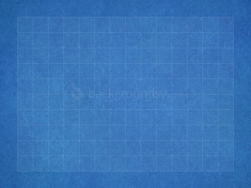 Square Blueprint Presentation Backgrounds