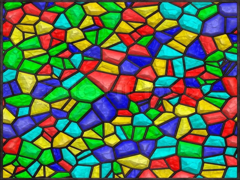 Stained Glass Colorful Quality Backgrounds