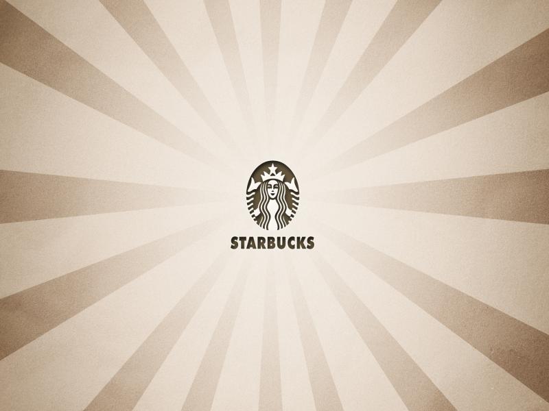 Starbucks Picture PPT Backgrounds