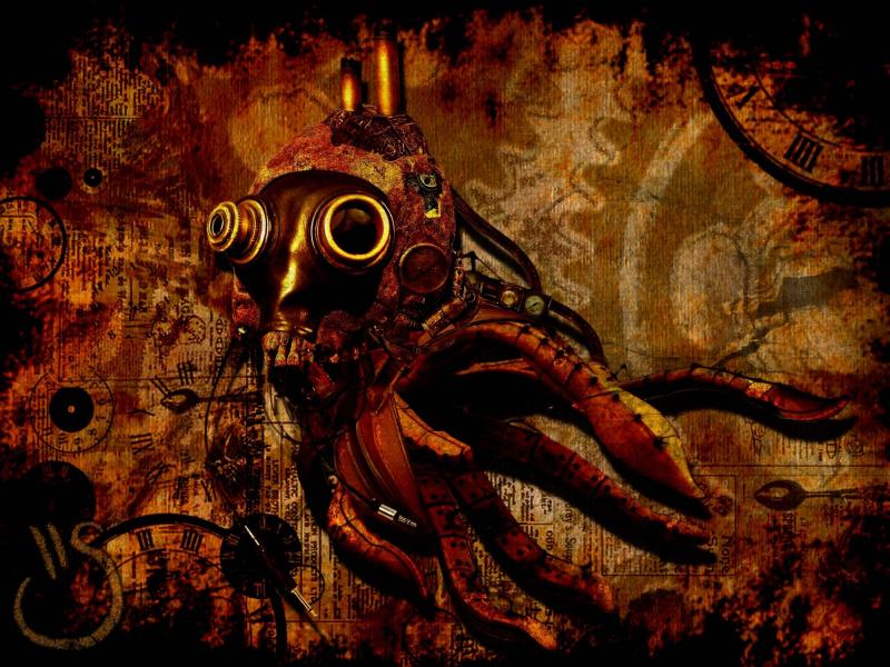 Steampunk Desktop Graphic Backgrounds