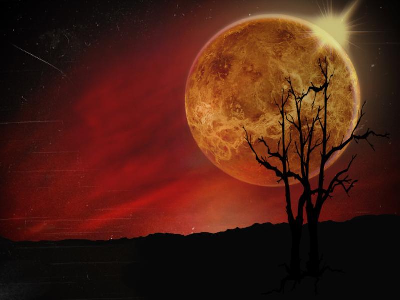 Sunset Dark Clipart Backgrounds