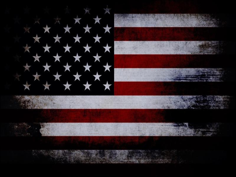 Taken At Night American Flag Hd Picture Backgrounds