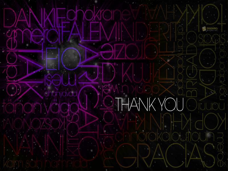 Thank You Clipart Backgrounds