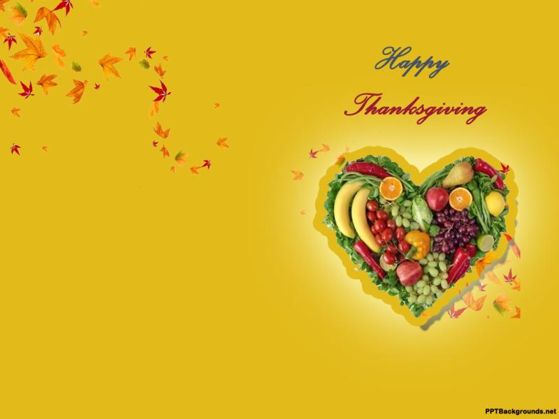 Thanksgiving Day For PowerPoint Events Backgrounds