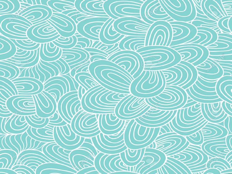 Turquoise Pattern Frame Backgrounds