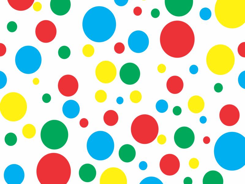 Twister Polka Dots Backgrounds for Powerpoint Templates - PPT Backgrounds