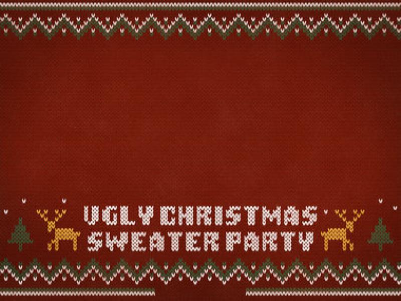 Ugly Christmas Sweater Party Walpaper Images Design Backgrounds