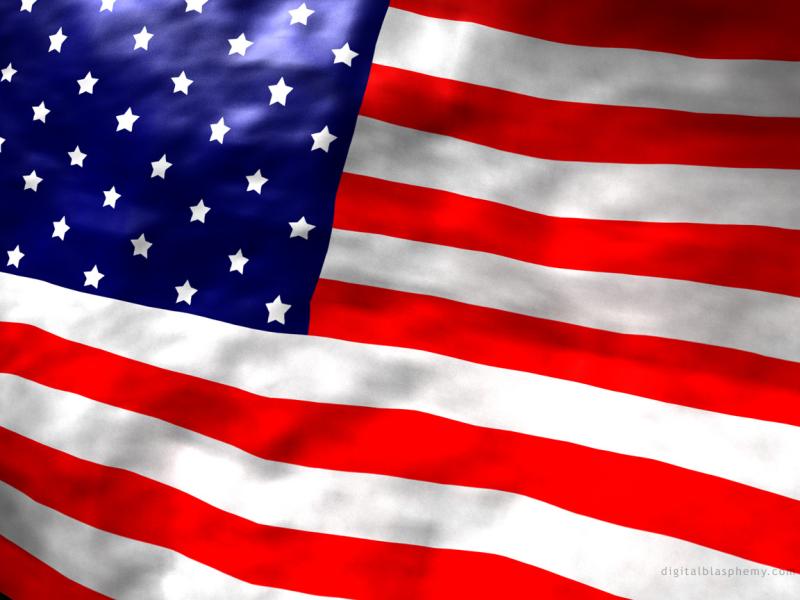 Usa United States Of America Flag Template Backgrounds
