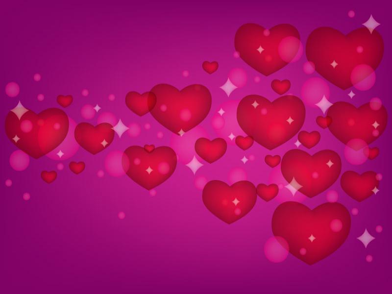 Vector Holiday > Love Hearts Backgrounds