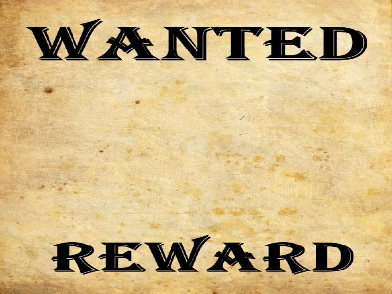 Wanted Poster Reward Image image Backgrounds