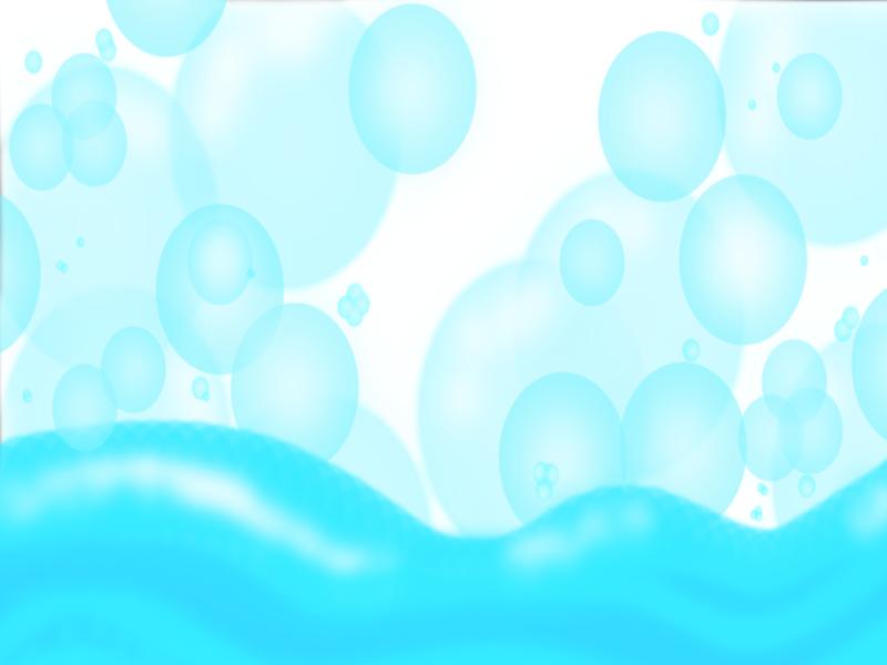 Wavy Bubble Presentation Backgrounds