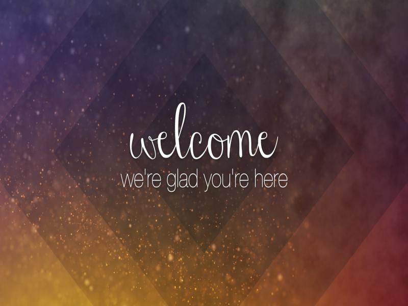 Welcome Slides Backgrounds