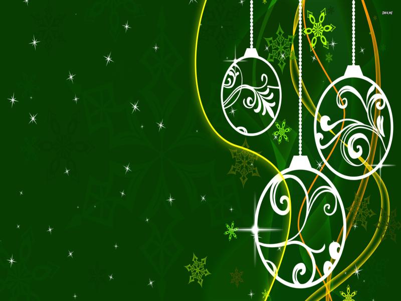 White and Green Christmass Backgrounds