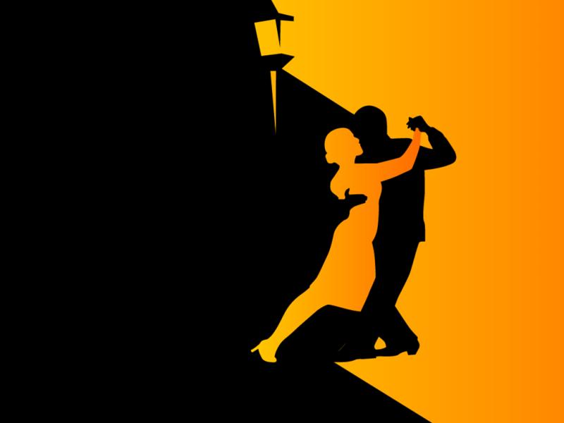 Woman and Man Dance Backgrounds