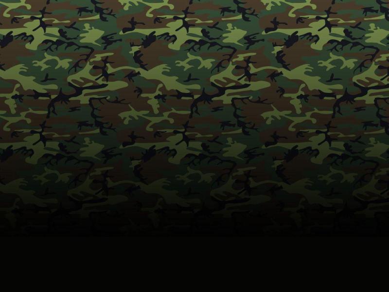 Woodland Camo Presentation Backgrounds