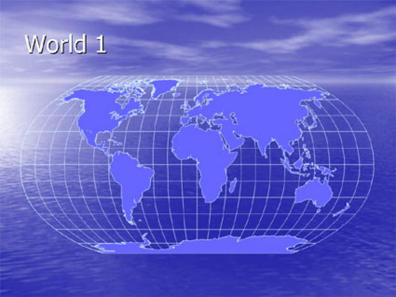 World Graphic PPT Backgrounds