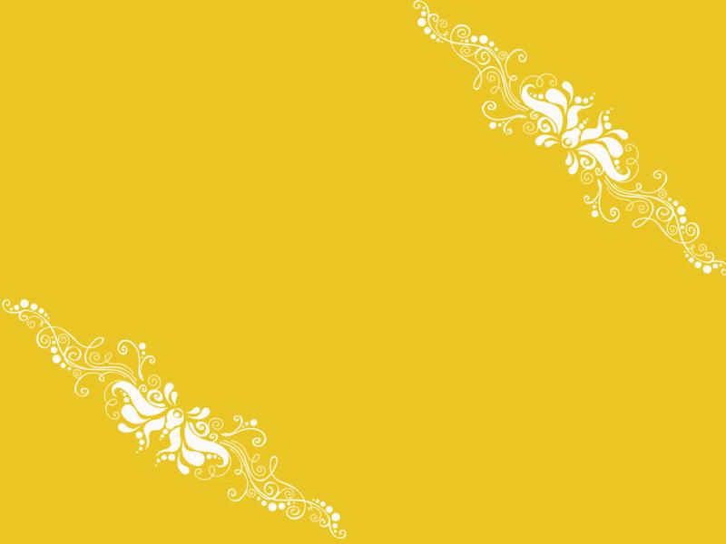 Yellow Ornaments Backgrounds