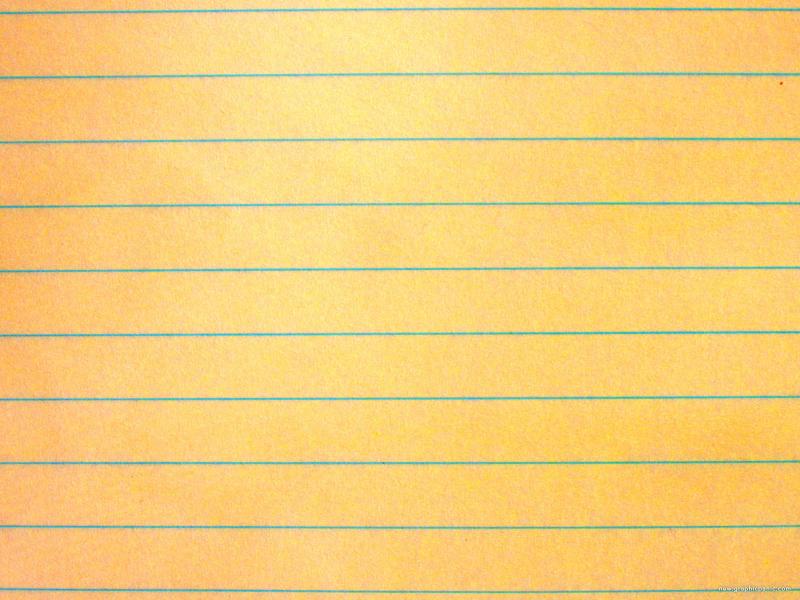 Yellow Paper Notebook Clip Art Backgrounds