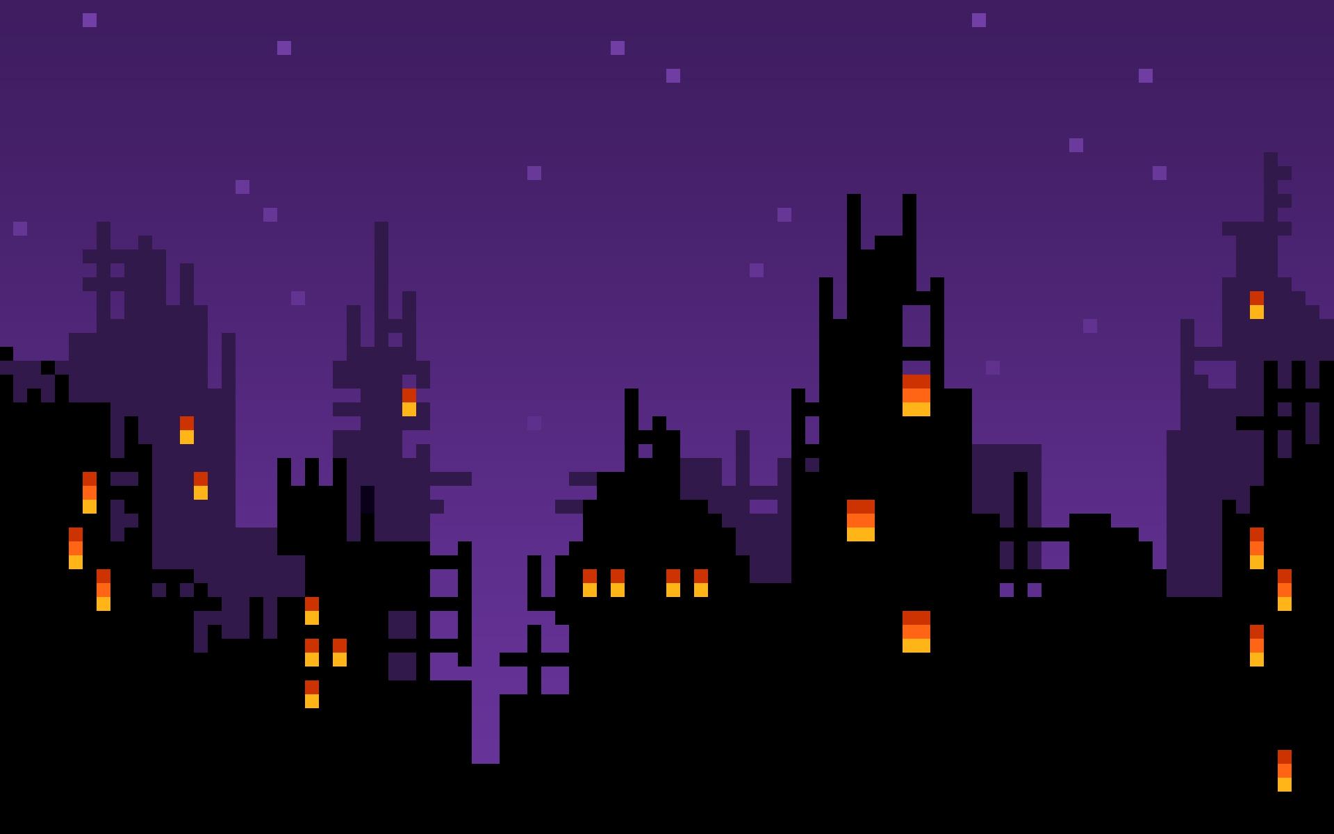 8bit Skyline