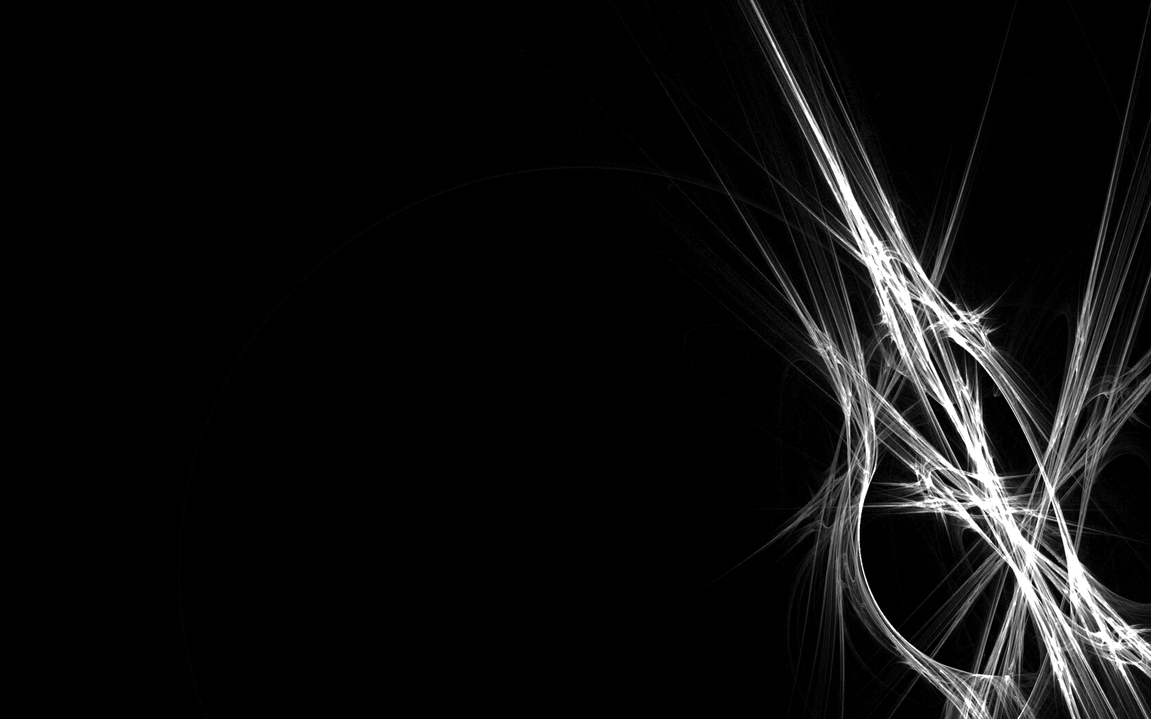 Abstract Black and White
