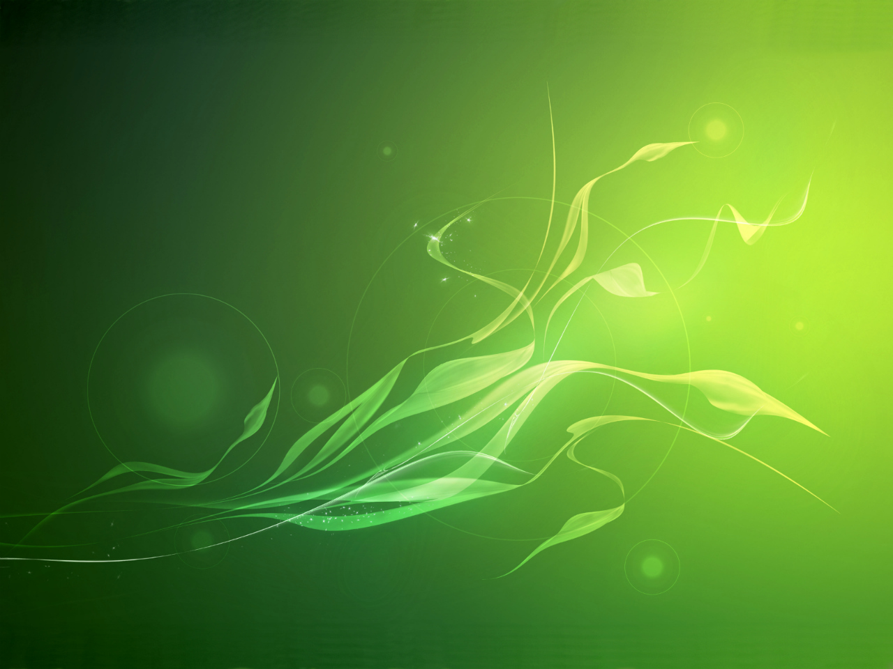 Abstract Green Picture