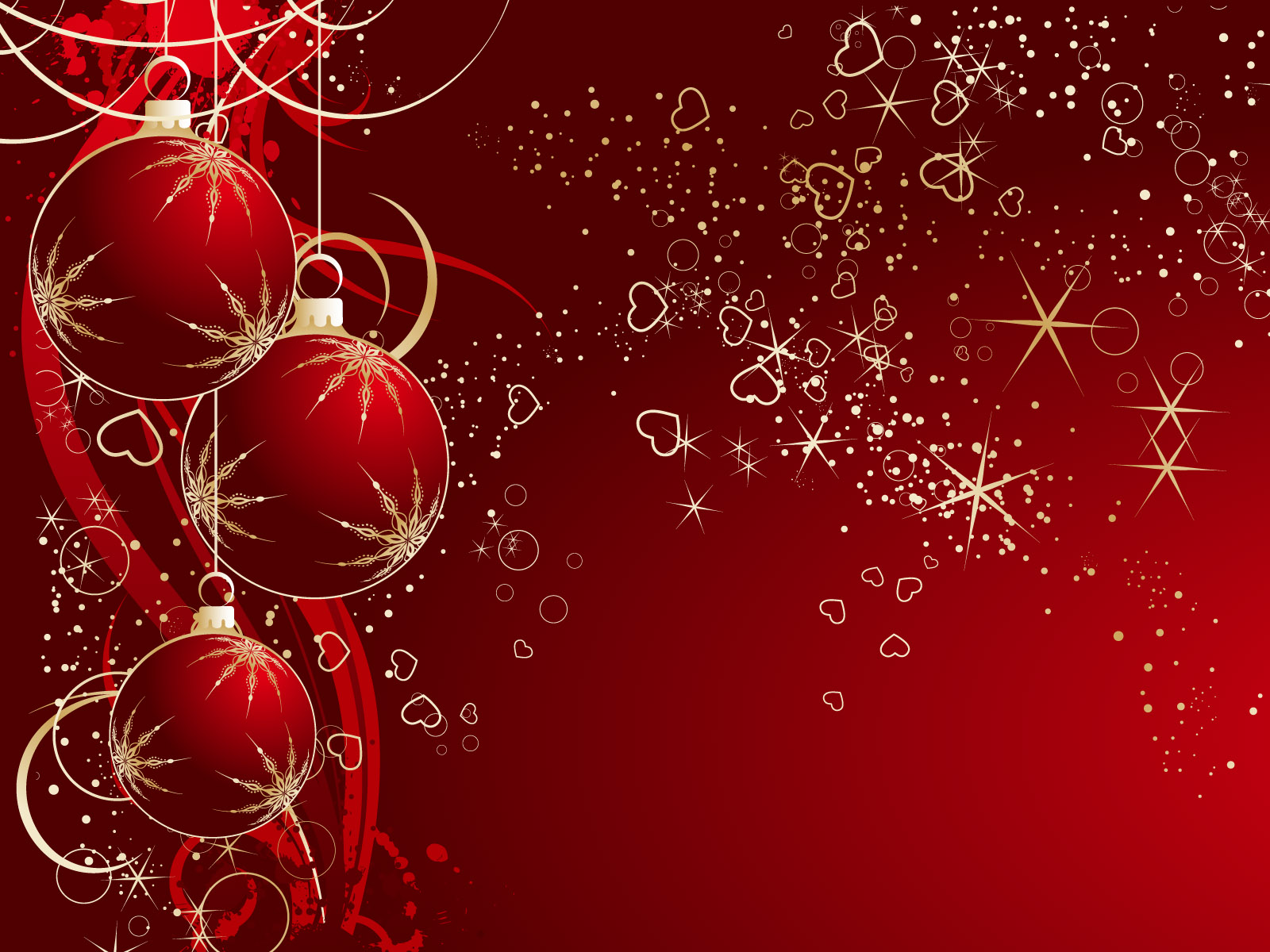Abstract Red and White Christmas Hd Download