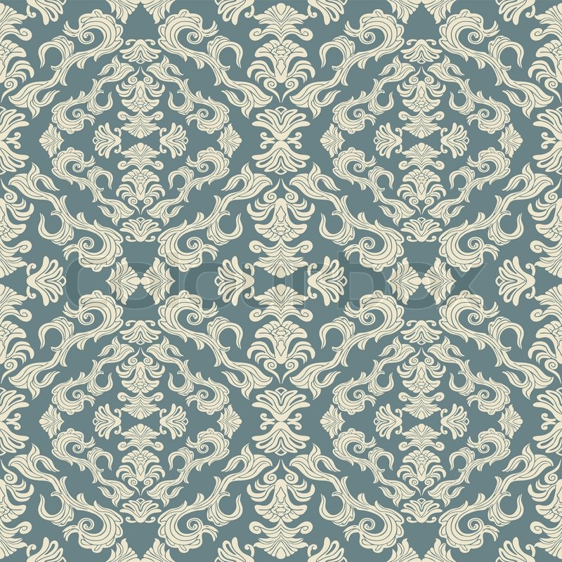 Abstract Royal Classic Seamless Pattern Frame