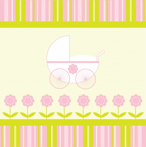 Baby Girl Stroller Free Stock Photo Public Domain   image