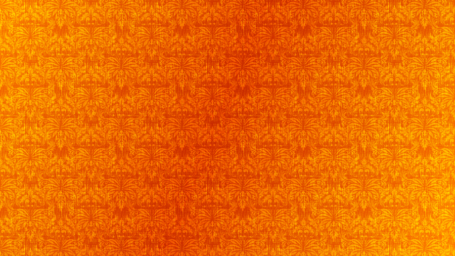 Background  Orange Fancy Template