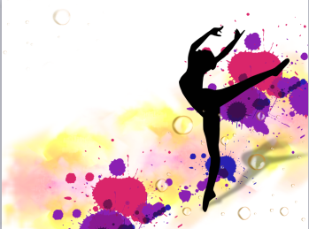 Background Dance PowerPoint Template