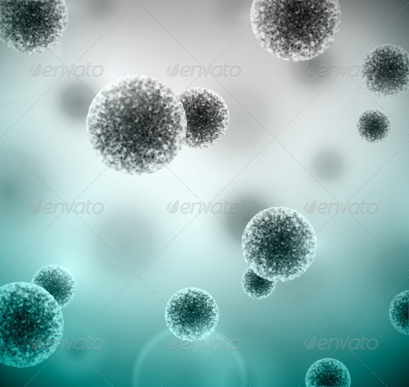 Background With Bacteria  HealthMedicine Conceptual Slides