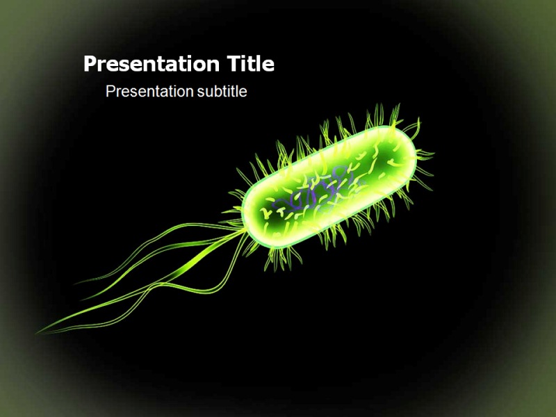 Bacteria PowerPoint Templates and Graphic