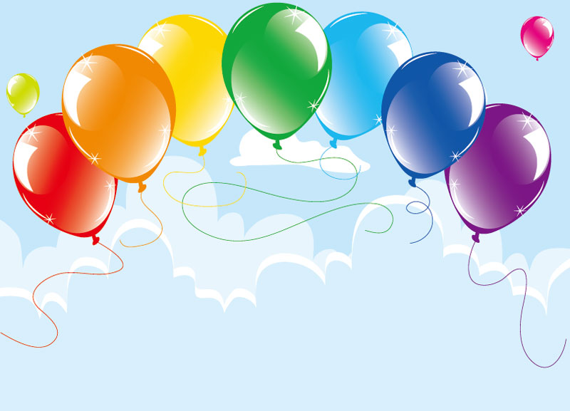 Balloon Pictures Quality PPT Backgrounds