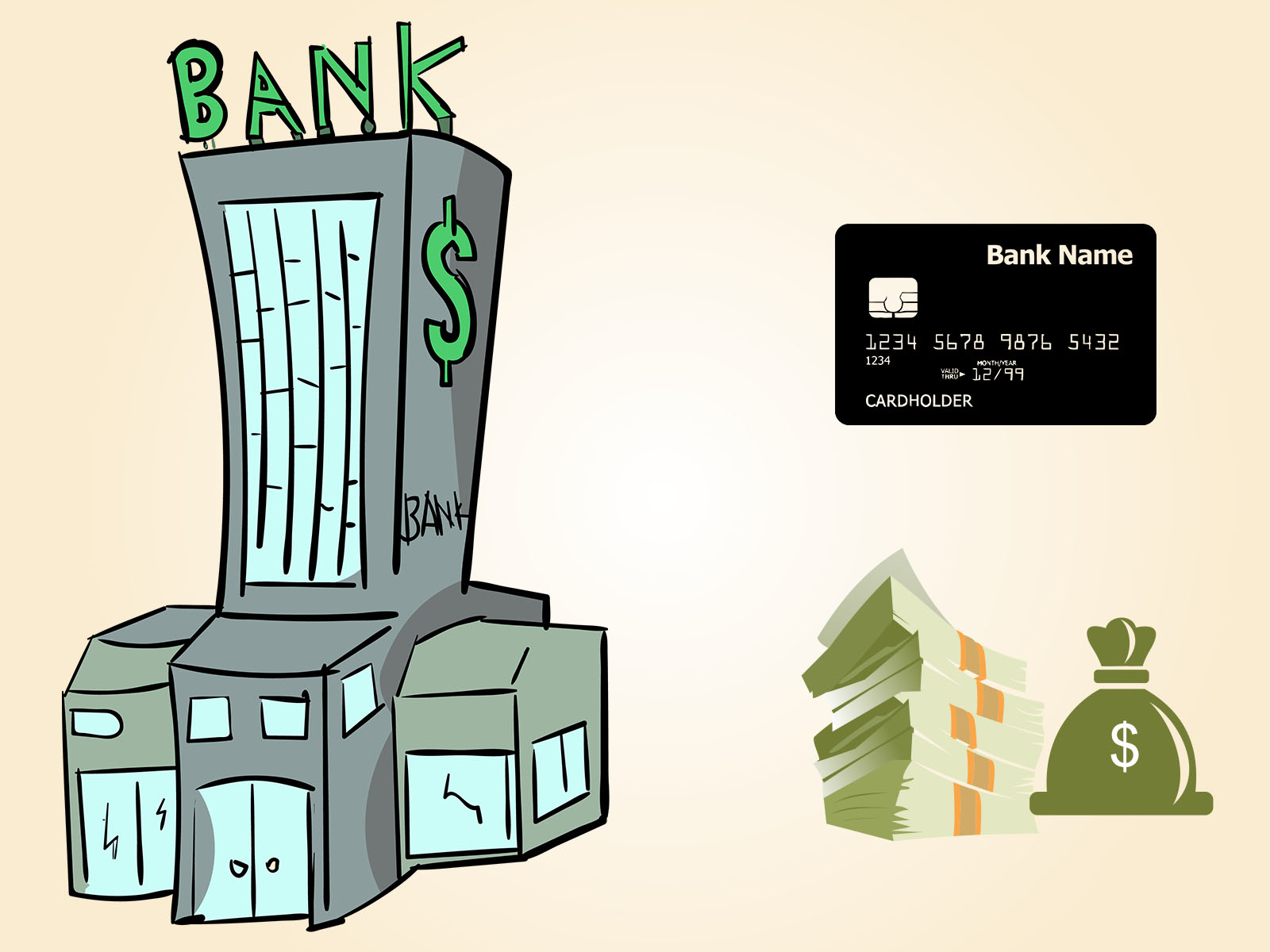 Bank Money Credit Card