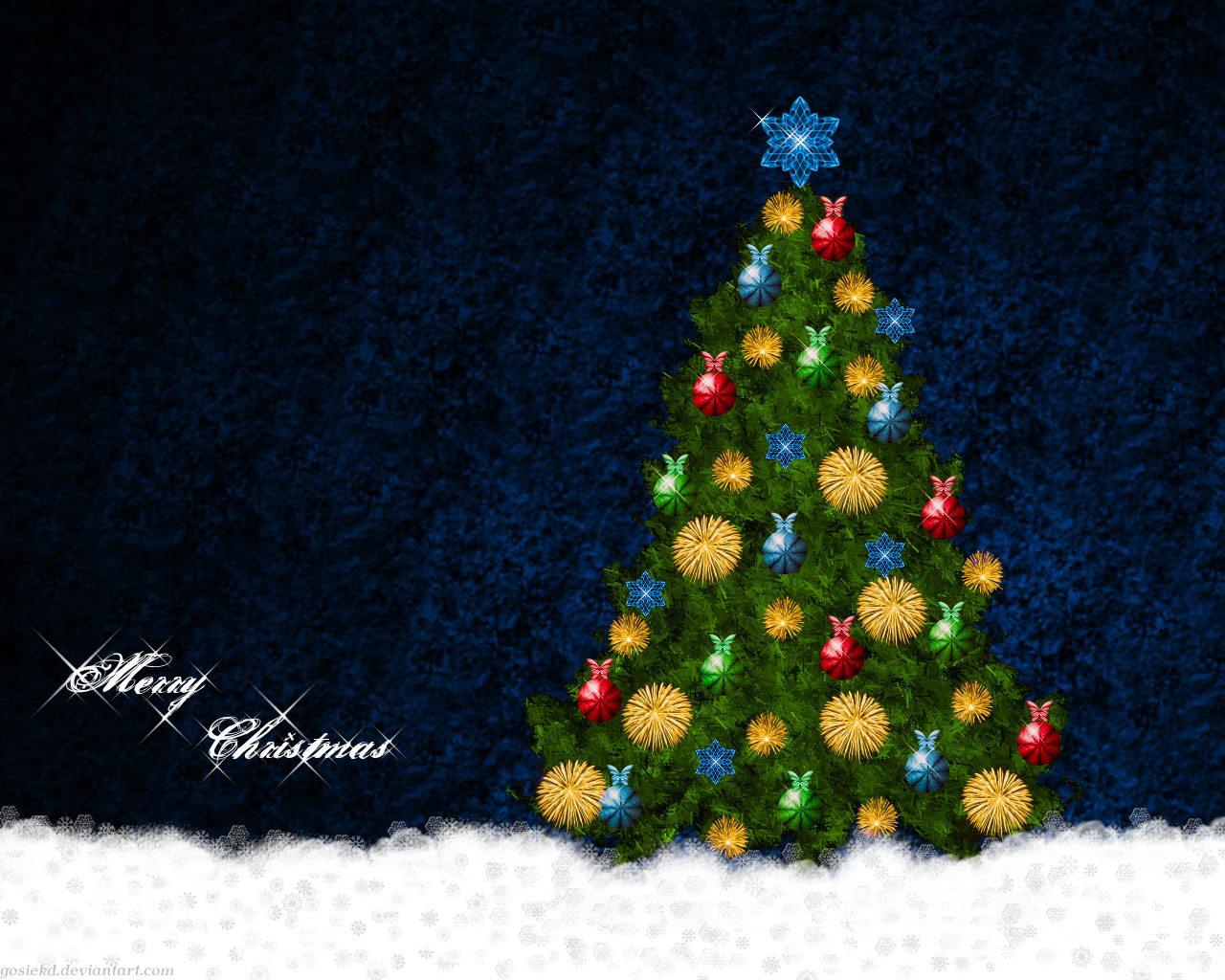 Beautiful Christmas Tree 2012 Photo