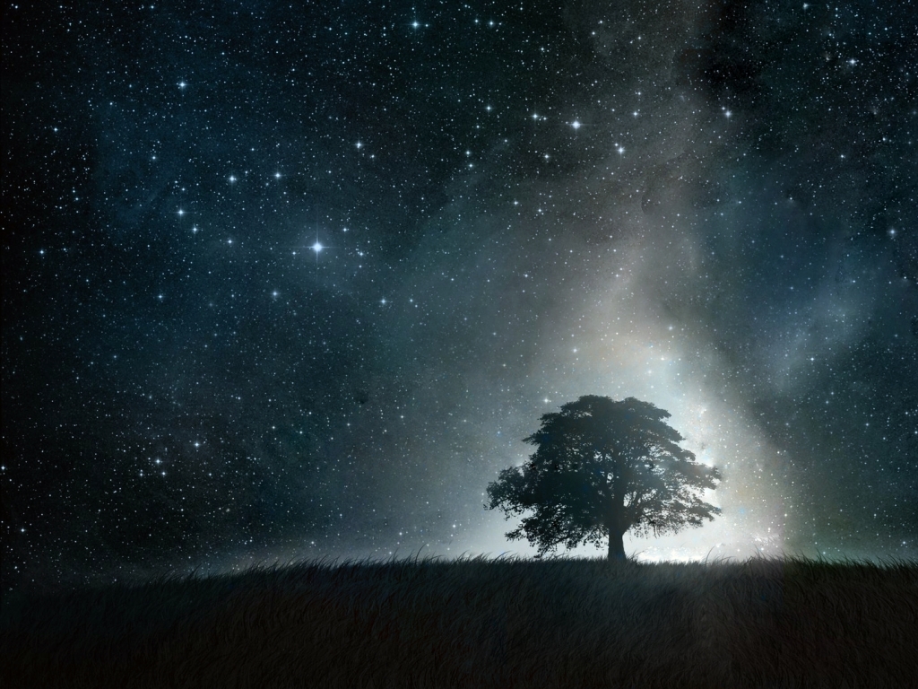 Beautiful Night SkyWallpaper Background Clipart