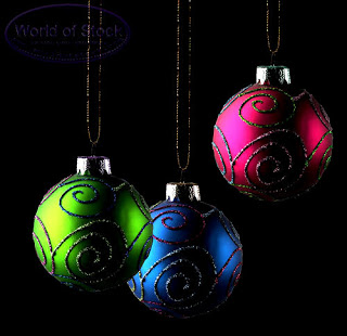 Black and Colorful Christmas Graphic