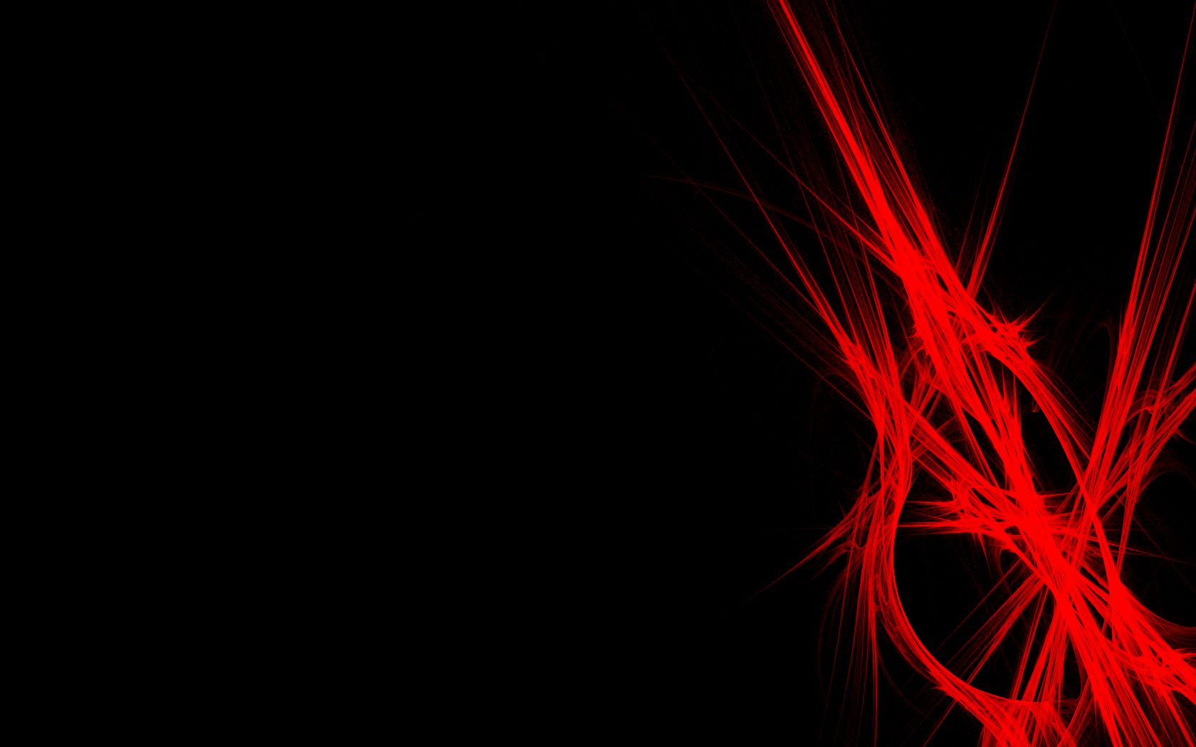 Black and Red Abstract
