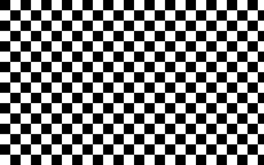 Black and White Checkered