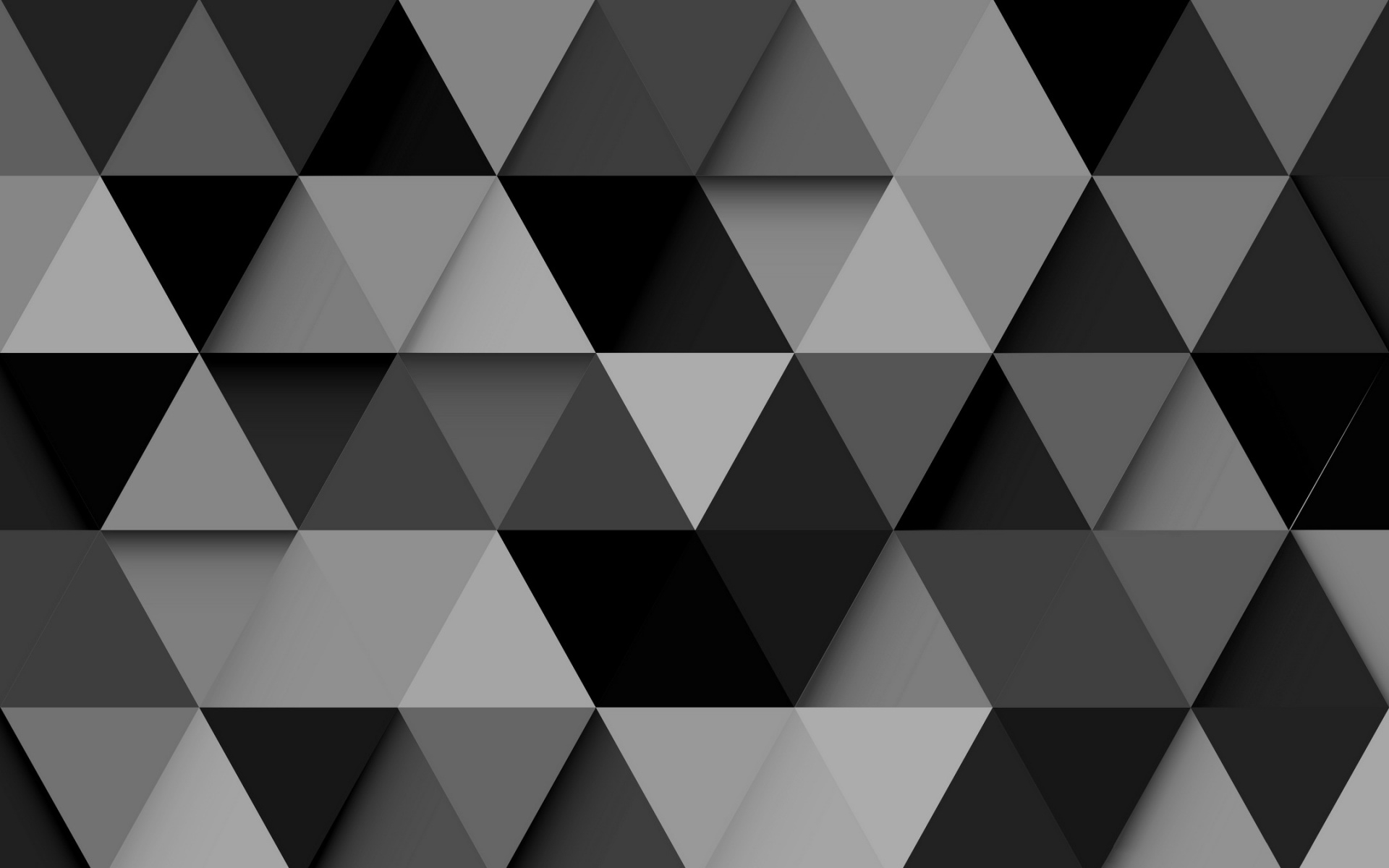 Black and White Triangle Full Hd Design